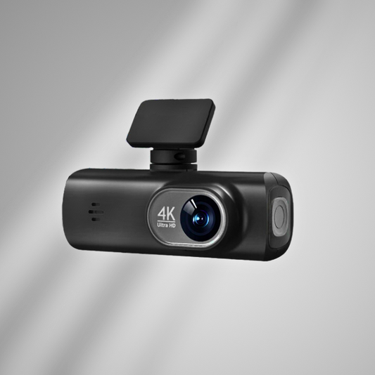 Aurora Stealth : 4K+1080P Front and Rear Dash Cam with GPS, App Connection, and 24H Parking Monitor